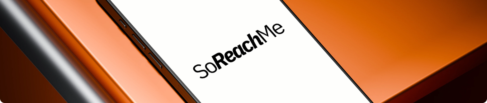SoReachMe platform mockup